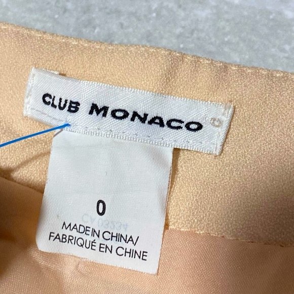 SOLD | 🔥SALE🔥 Club Monaco Cream Circle Skater Lined Skirt - Picture 12 of 15